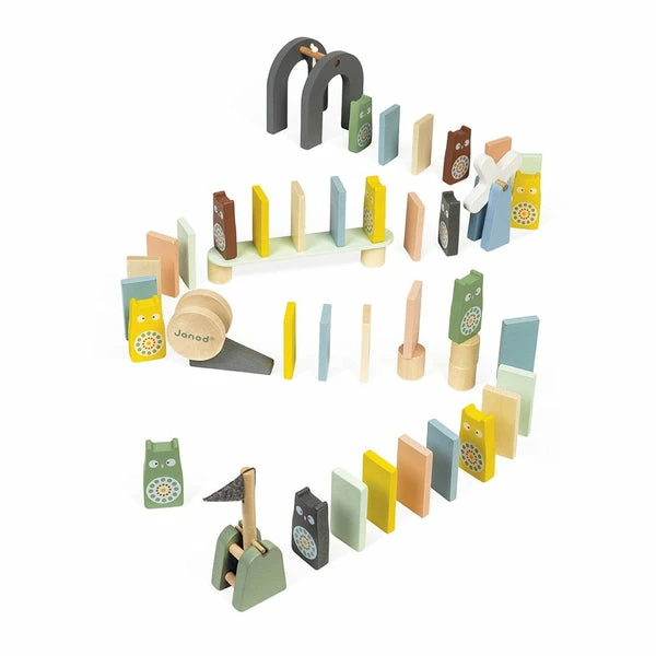 Janod Sweet Cocoon Dominoes 3 Janod Sweet Cocoon Dominoes