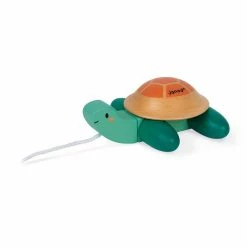 Janod Pull-along Wooden Turtle