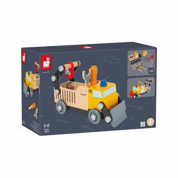Janod Brico'kids Diy Construction Truck 5 Janod Brico'kids Diy Construction Truck