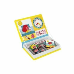 Janod Learn To Tell The Time Magnetic Book