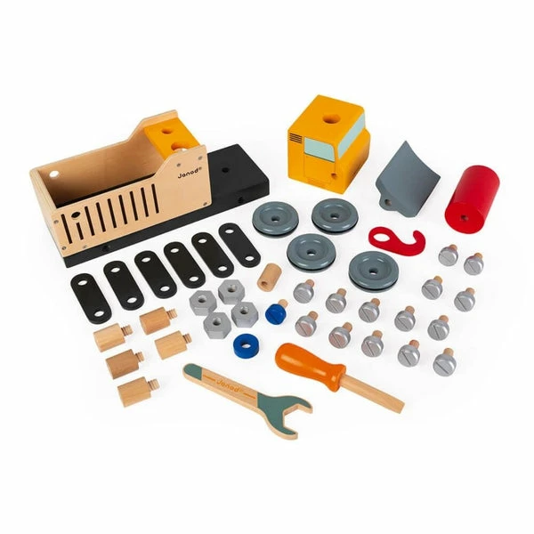 Janod Brico'kids Diy Construction Truck 3 Janod Brico'kids Diy Construction Truck