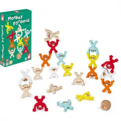 Janod Monkey Pyramid 7 Janod Monkey Pyramid