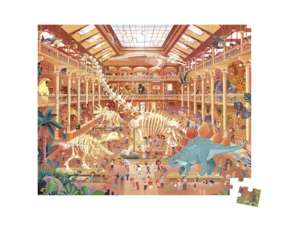 Janod Natural History Museum Puzzle - 100 Pcs 3 Janod Natural History Museum Puzzle - 100 Pcs