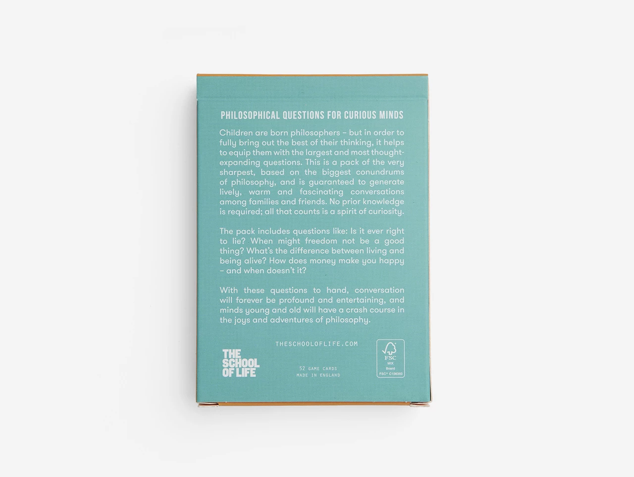 The School of Life Philosophical Questions for Curious Minds Card Set 4 The School of Life Philosophical Questions for Curious Minds Card Set