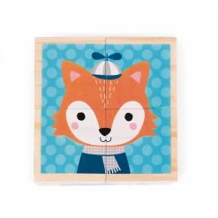 Janod My First Blocks Forest Portraits (Wood)