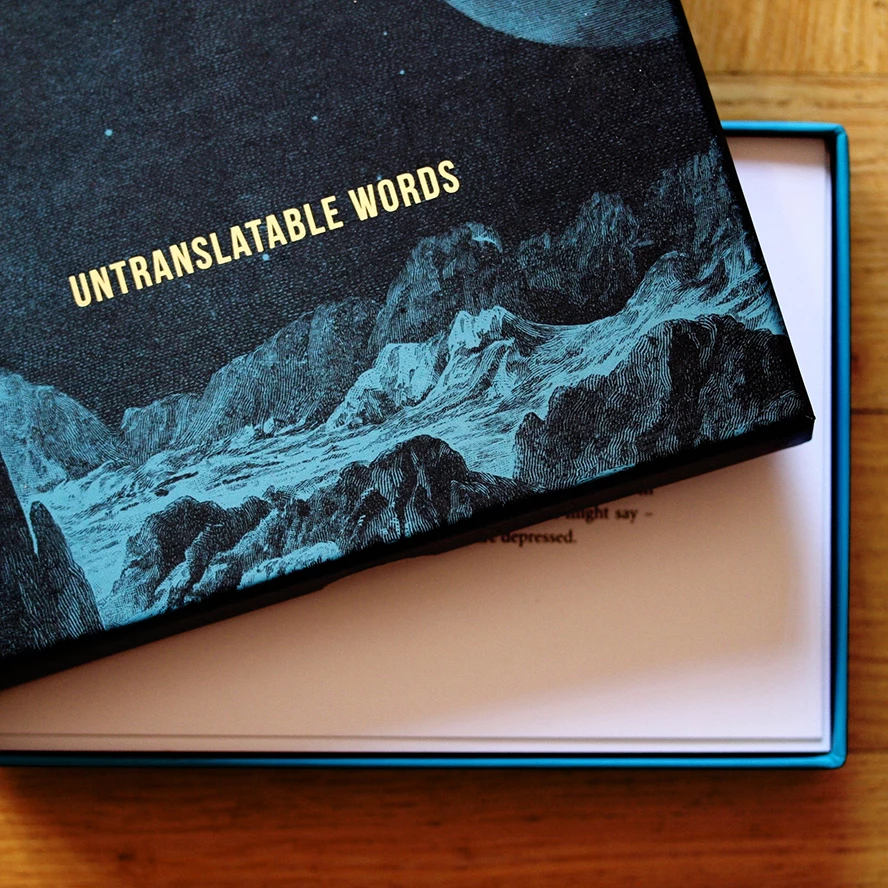 The School of Life Untranslatable Words Cards 5 The School of Life Untranslatable Words Cards