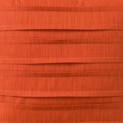 Spira of Sweden Terracotta Pleat Cushion