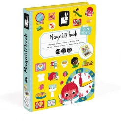 Janod Learn To Tell The Time Magneti Book