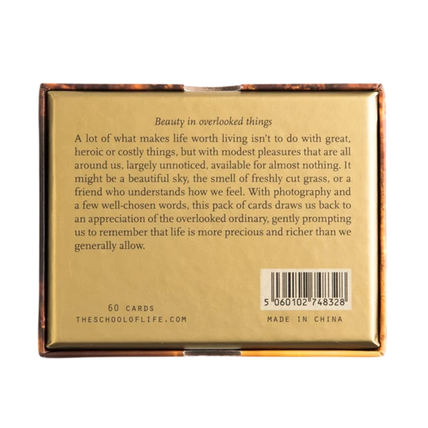 The School of Life Small Pleasures Card Set 3 The School of Life Small Pleasures Card Set