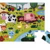 Janod Farm Animals Puzzle 2 Janod Farm Animals Puzzle