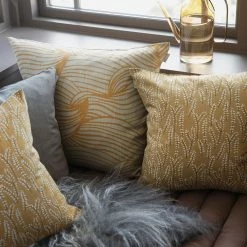 Spira of Sweden Kvist Cushion - Ochre 10 Spira of Sweden Kvist Cushion - Ochre