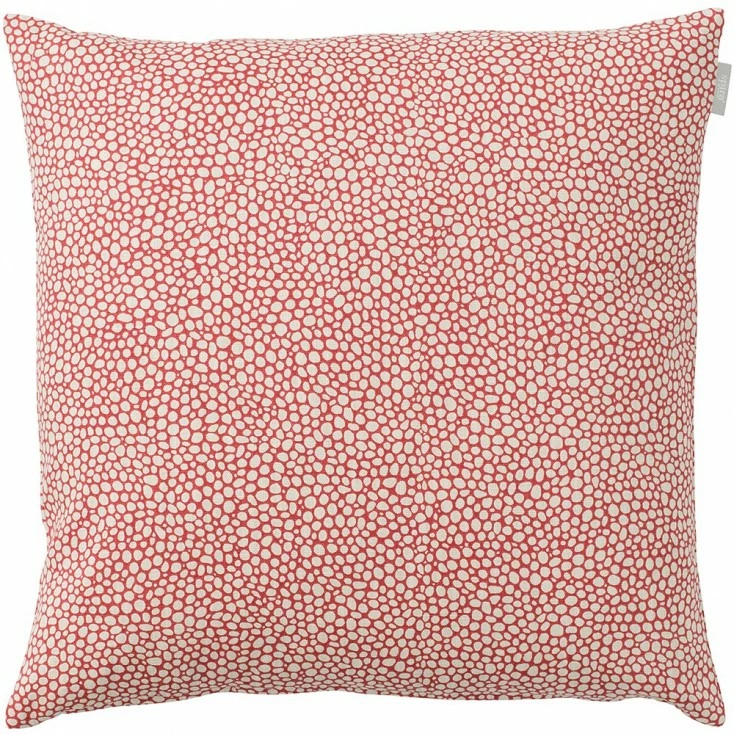 Spira of Sweden Dotte Cushion Cover Cranberry Red 3 Spira of Sweden Dotte Cushion Cover Cranberry Red