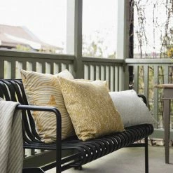 Spira of Sweden Ocher Kvist Cushion Cover 8 Spira of Sweden Ocher Kvist Cushion Cover