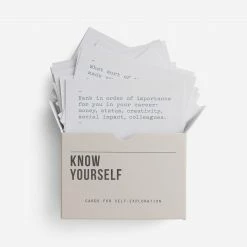 The School of Life Know Yourself Prompt Cards