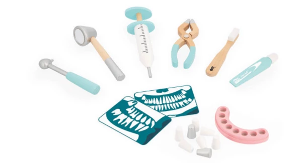 Janod Dentist Set Toy 3 Janod Dentist Set Toy