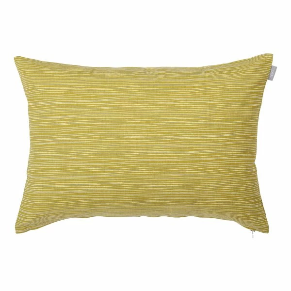 Spira of Sweden Mustard Line Cotton Cushion Cover 3 Spira of Sweden Mustard Line Cotton Cushion Cover