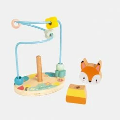 Janod Wooden Fox Bead Maze Toy
