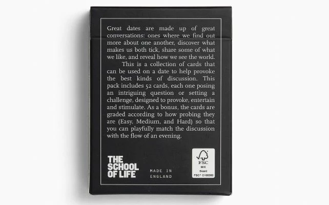 The School of Life Dating Cards (A set of 52 question cards to spark insightful and playful encounters) 4 The School of Life Dating Cards (A set of 52 question cards to spark insightful and playful encounters)