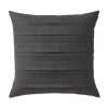 Spira of Sweden Double Pleat Grey Cushion 1 Spira of Sweden Double Pleat Grey Cushion