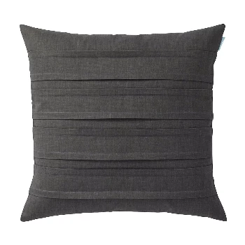 Spira of Sweden Double Pleat Grey Cushion 3 Spira of Sweden Double Pleat Grey Cushion