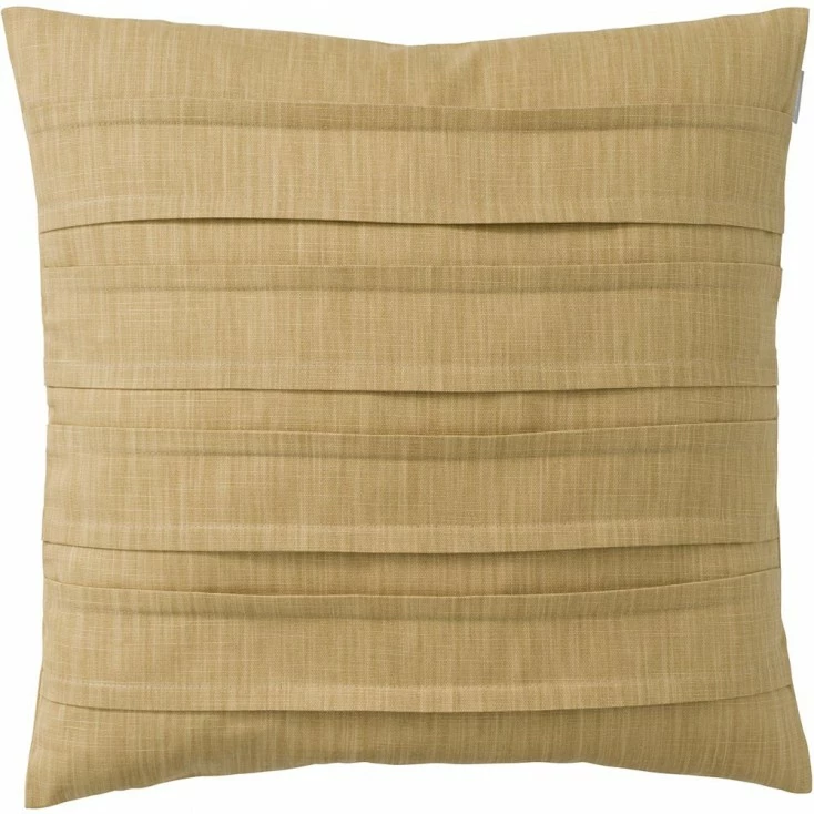 Spira of Sweden Pleat Cushion - Straw 3 Spira of Sweden Pleat Cushion - Straw