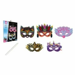 Janod Scratch Art Party Masks