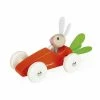 Janod Wooden Carrot Car 1 Janod Wooden Carrot Car