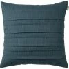 Spira of Sweden Dusty Blue Pleat Cushion 1 Spira of Sweden Dusty Blue Pleat Cushion