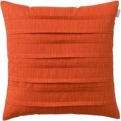 Spira of Sweden Terracotta Pleat Cushion