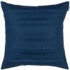 Spira of Sweden Pleat Cushion - Marine Blue