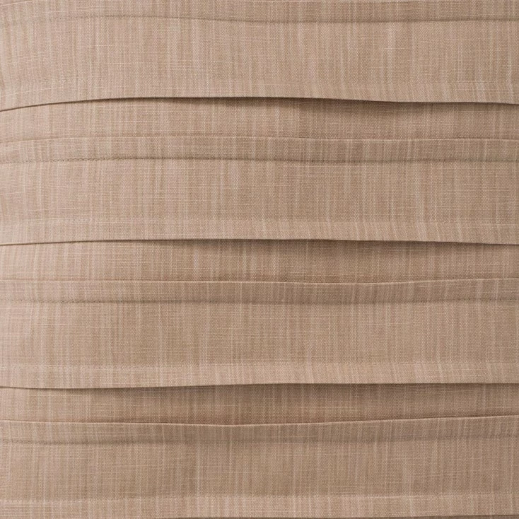 Spira of Sweden Pleat Cushion - Camel 4 Spira of Sweden Pleat Cushion - Camel