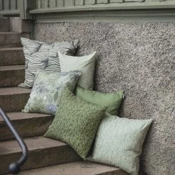 Spira of Sweden Grey Wave Cushion Cover