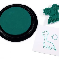 Janod Stampinoo 15 Foam Stamps Set Dinosaurs