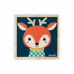 Janod My First Blocks Forest Portraits (Wood) 10 Janod My First Blocks Forest Portraits (Wood)