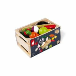 Janod Wooden Maxi Set Green Market Chopping Fruits and Vegetables Toy 19 Janod Wooden Maxi Set Green Market Chopping Fruits and Vegetables Toy