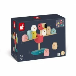 Janod Zigolos Balancing Game Flamingo Wood