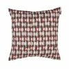 Spira of Sweden 50 x 50cm Teracotta Cotton Fält Pillow Cover 2 Spira of Sweden 50 x 50cm Teracotta Cotton Fält Pillow Cover