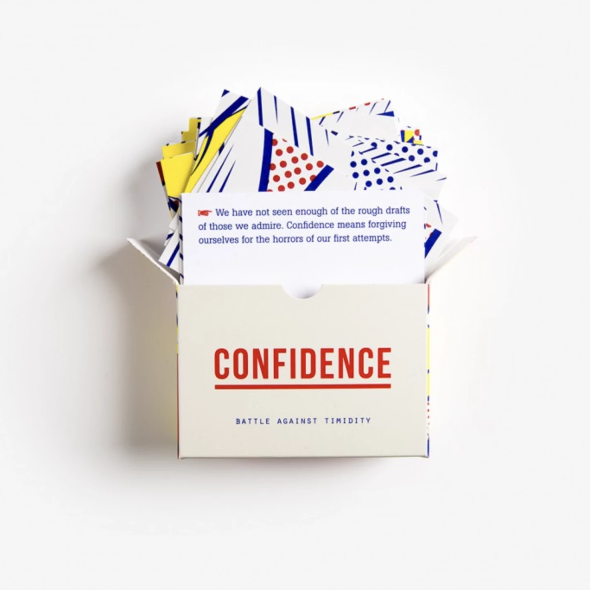 The School of Life 'Confidence' Prompt Cards 3 The School of Life 'Confidence' Prompt Cards