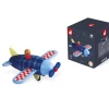 Janod Blue Airplane Magnetic Toy 2 Janod Blue Airplane Magnetic Toy