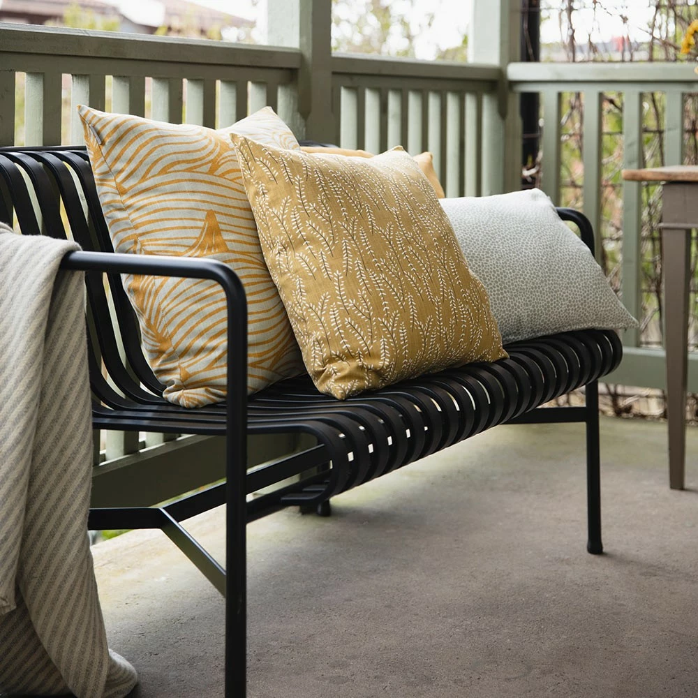 Spira of Sweden Kvist Cushion - Ochre 6 Spira of Sweden Kvist Cushion - Ochre