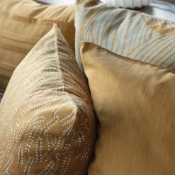 Spira of Sweden Kvist Cushion - Ochre 9 Spira of Sweden Kvist Cushion - Ochre