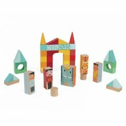 Janod Circus Kubix Blocks Toy