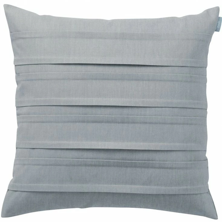 Spira of Sweden Pleat Cushion - Light Smoke Blue 3 Spira of Sweden Pleat Cushion - Light Smoke Blue