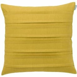 Spira of Sweden Double Pleat Mustard Cushion