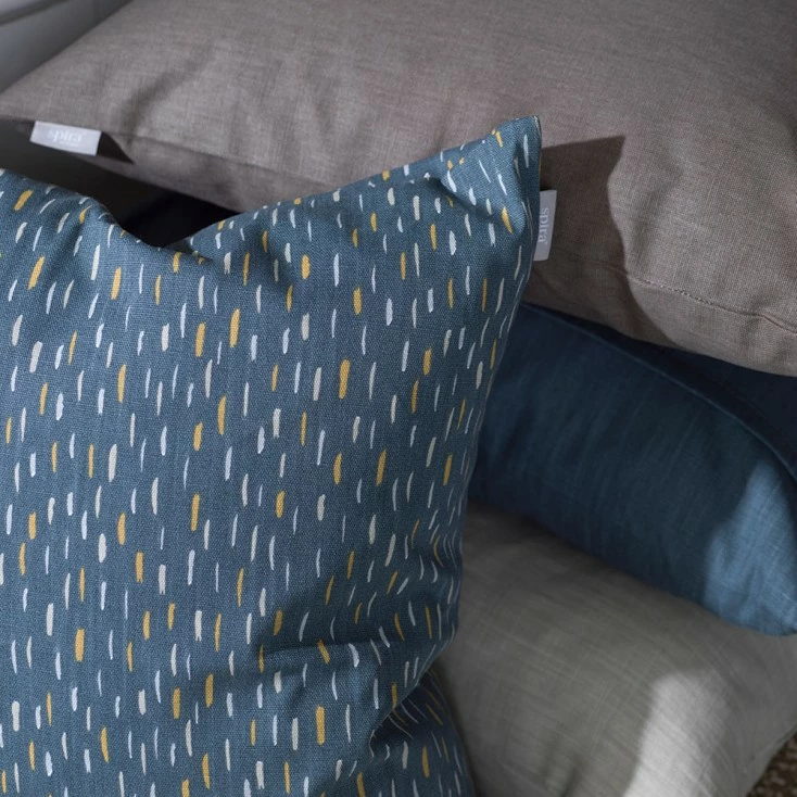 Spira of Sweden Blue Art Cushion 4 Spira of Sweden Blue Art Cushion