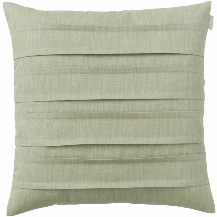 Spira of Sweden Pleat Cushion - Dusty Green 3 Spira of Sweden Pleat Cushion - Dusty Green
