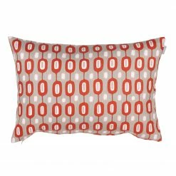 Spira of Sweden Teracotta Cotton Fält Cushion Cover