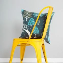 Spira of Sweden Blue Sagoskog Cushion