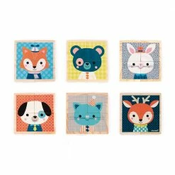 Janod My First Blocks Forest Portraits (Wood) 11 Janod My First Blocks Forest Portraits (Wood)