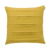 Spira of Sweden Double Pleat Mustard Cushion